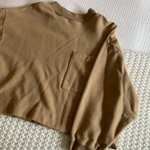 OAK AND FORT cropped sweater